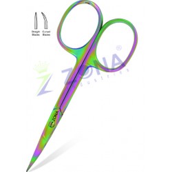 Stainless Steel Manicure Cuticle Pedicure Scissors Curved Finger Toe Nail Cutter