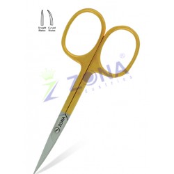 Stainless Steel Manicure Cuticle Pedicure Scissors Curved Finger Toe Nail Cutter