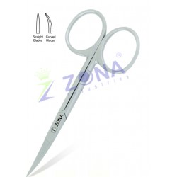 Stainless Steel Nail Cuticle Scissors Manicure Pedicure